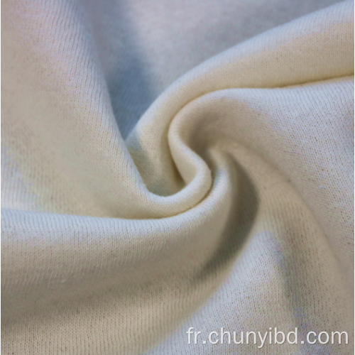 Super qualité super doux et confortable 50% polyester 50% Cotton Solid Terry Fleece
